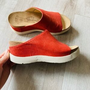 Fly London Slip On Wedge Heels Size 6.5 - 7